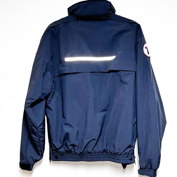 NWT Flying Cross Layertech GTXA Goretex Reflective Uniform Jacket Navy Sz Mens M - Picture 2 of 8
